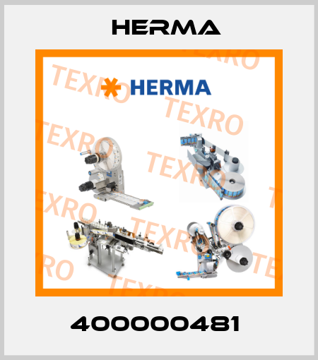 400000481  Herma