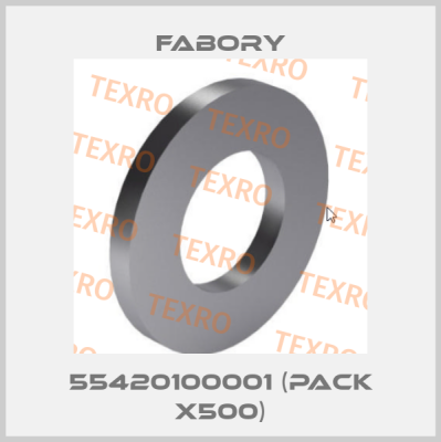55420100001 (pack x500) Fabory