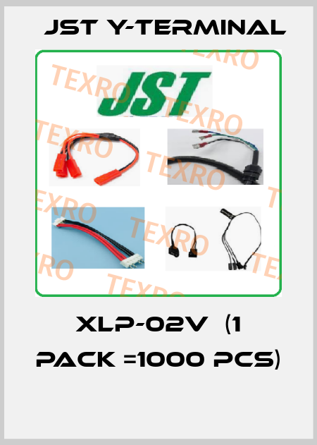 XLP-02V  (1 pack =1000 pcs)  Jst Y-Terminal