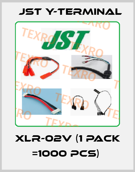 XLR-02V (1 pack =1000 pcs)  Jst Y-Terminal