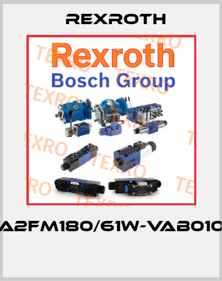 A2FM180/61W-VAB010  Rexroth