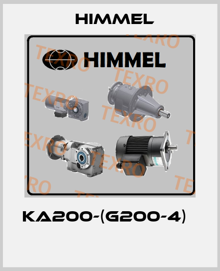 KA200-(G200-4)	  HIMMEL