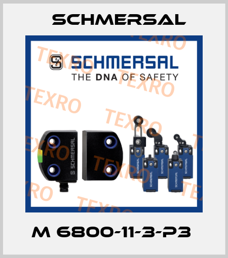 M 6800-11-3-P3  Schmersal