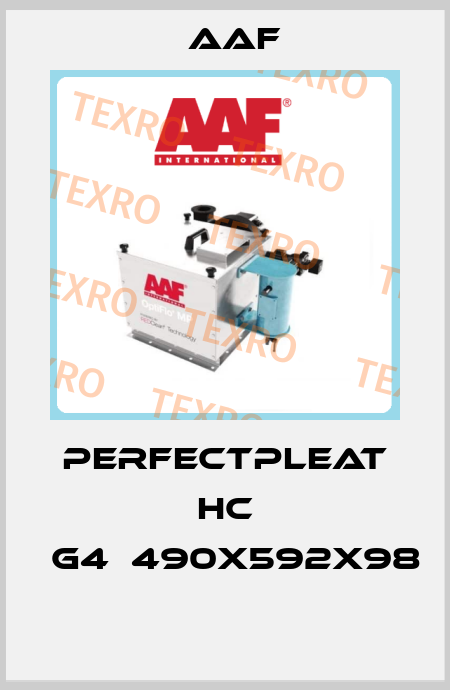PERFECTPLEAT HC 	G4	490X592X98  AAF
