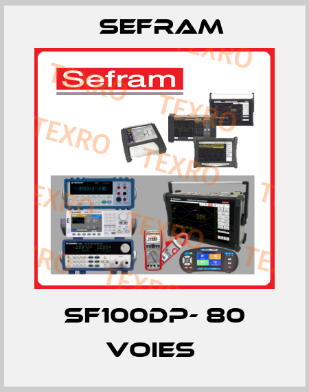 SF100DP- 80 VOIES  Sefram