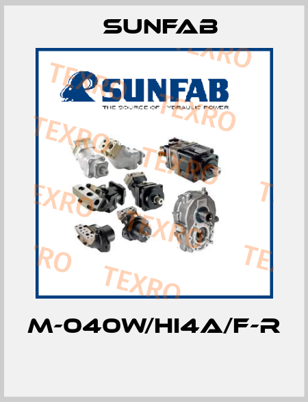 M-040W/HI4A/F-R  Sunfab
