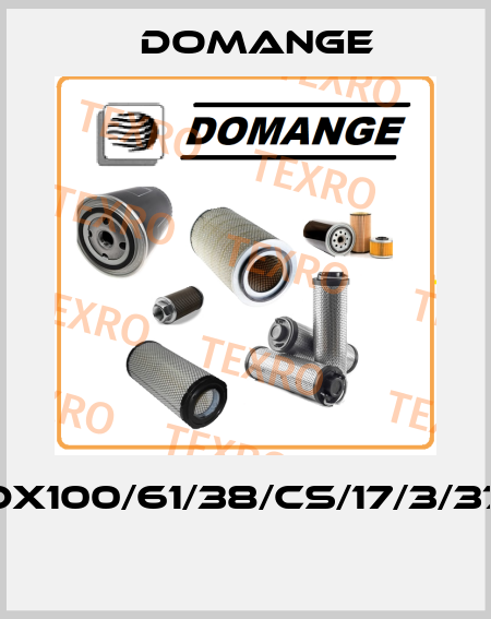 DX100/61/38/CS/17/3/37  Domange
