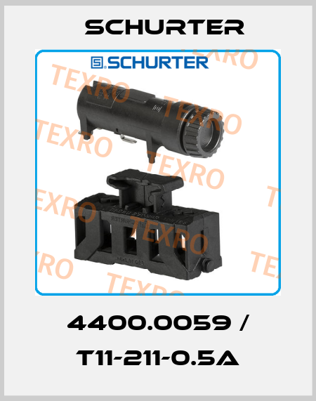 4400.0059 / T11-211-0.5A Schurter