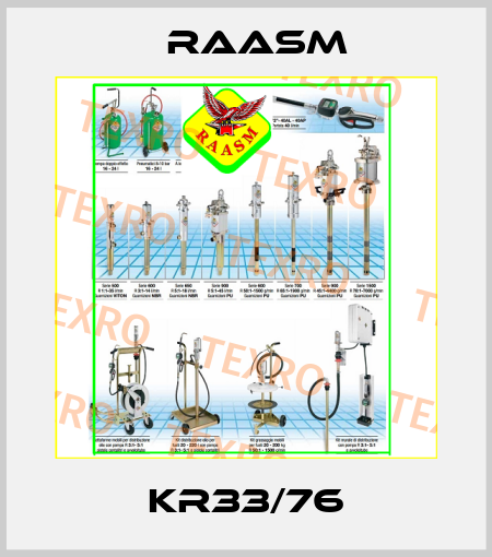 KR33/76 Raasm