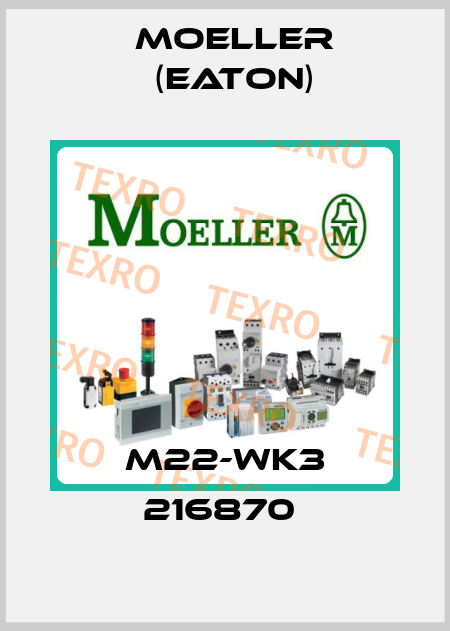 M22-WK3 216870  Moeller (Eaton)