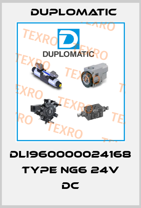 DLI960000024168 Type NG6 24V DC Duplomatic