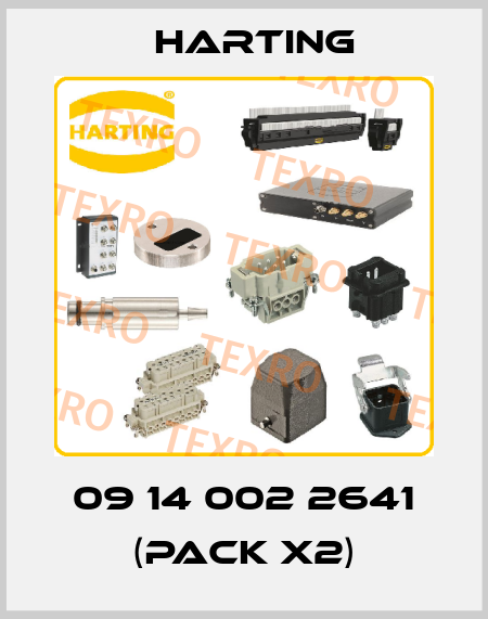09 14 002 2641 (pack x2) Harting
