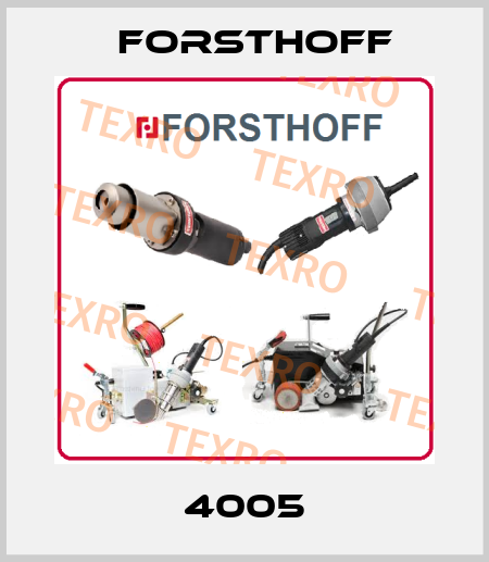 4005 Forsthoff