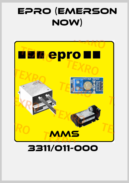 MMS 3311/011-000  Epro (Emerson now)