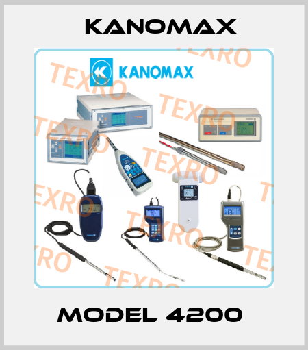 MODEL 4200  KANOMAX