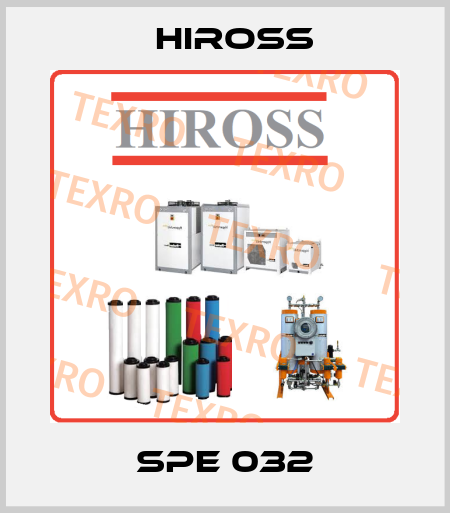 SPE 032 Hiross