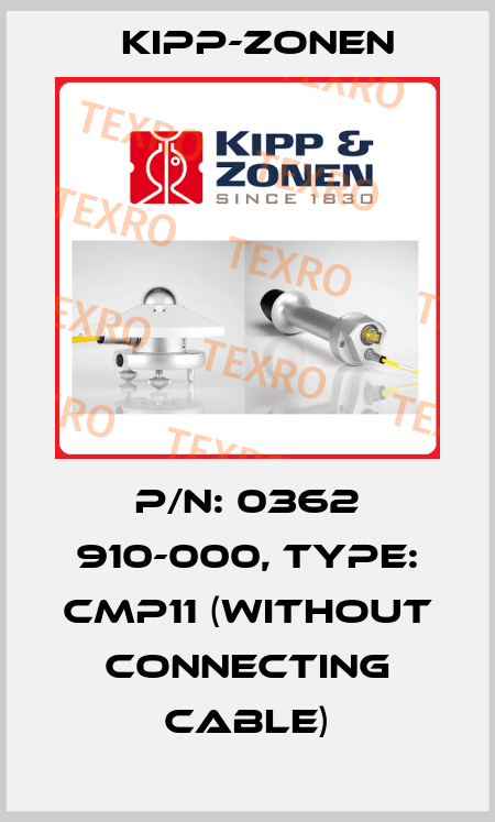 P/N: 0362 910-000, Type: CMP11 (without connecting cable) Kipp-Zonen