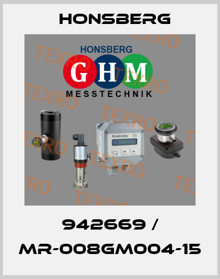942669 / MR-008GM004-15 Honsberg