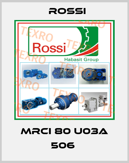 MRCI 80 U03A 506  Rossi
