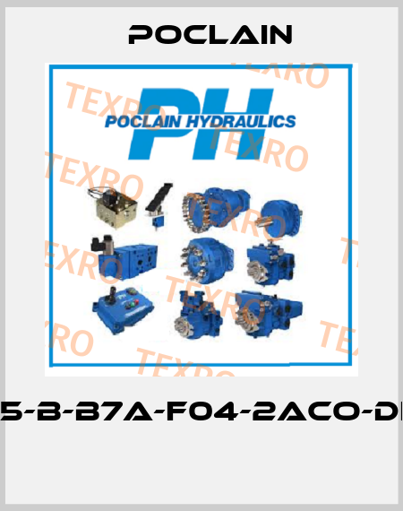 MSE05-B-B7A-F04-2ACO-DFMTV  Poclain