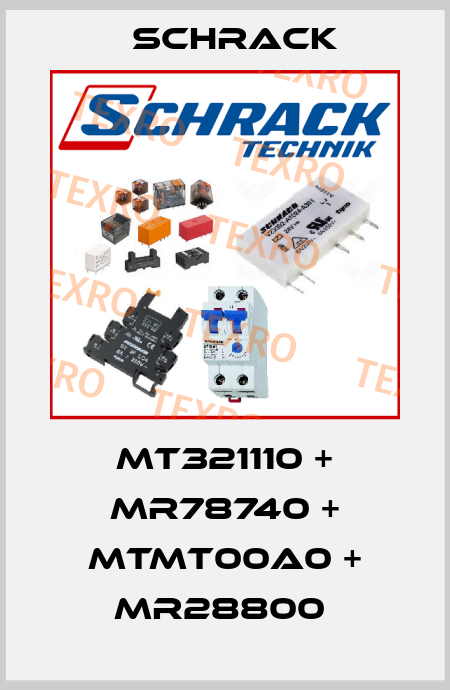 MT321110 + MR78740 + MTMT00A0 + MR28800  Schrack