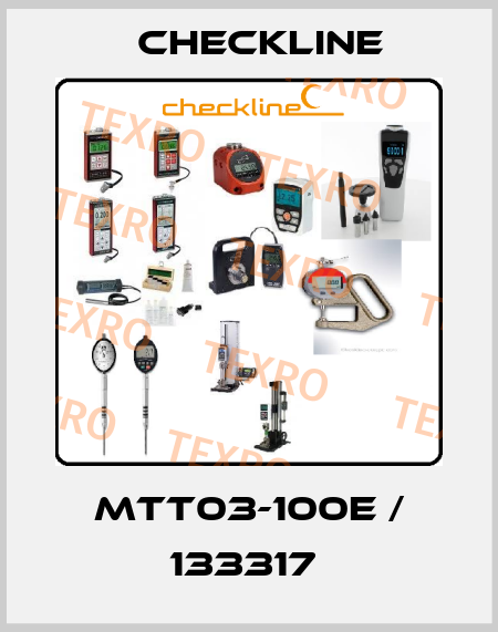 MTT03-100E / 133317  Checkline