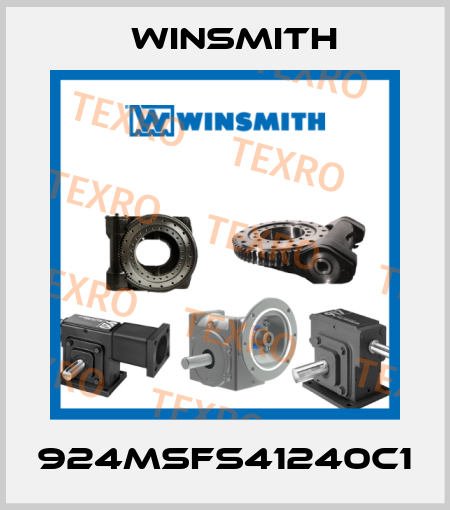 924MSFS41240C1 Winsmith