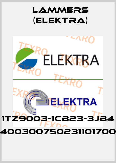1TZ9003-1CB23-3JB4 (04003007502311017000) Lammers (Elektra)