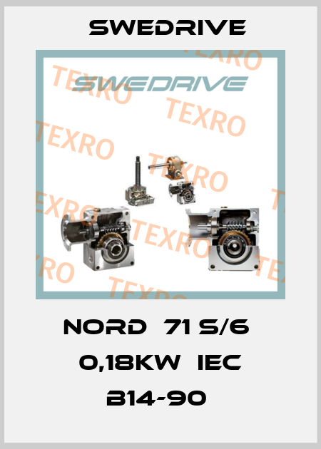NORD  71 S/6  0,18KW  IEC B14-90  Swedrive
