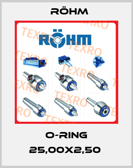 O-RING 25,00X2,50  Röhm