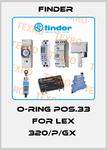 O-RING POS.33 FOR LEX 320/P/GX  Finder