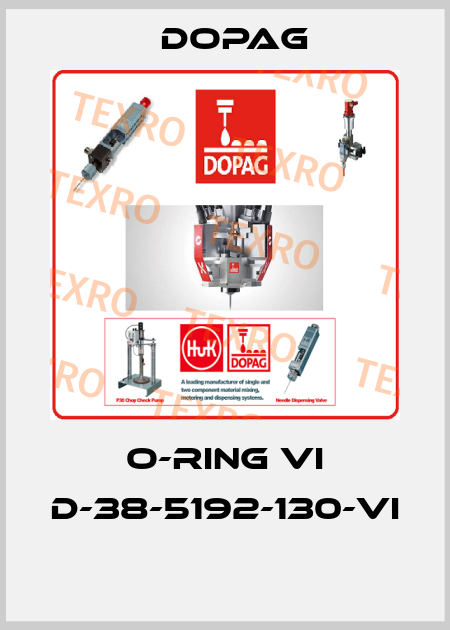 O-RING VI D-38-5192-130-VI  Dopag