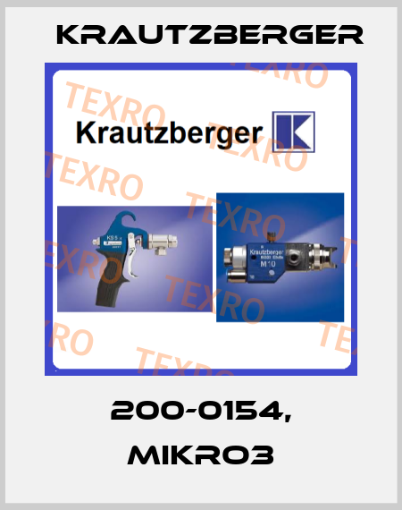 200-0154, MIKRO3 Krautzberger