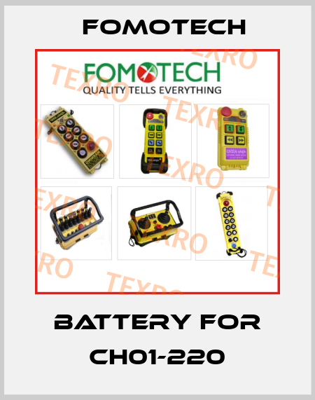 Battery for CH01-220 Fomotech