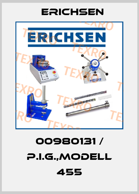00980131 / P.I.G.,Modell 455 Erichsen