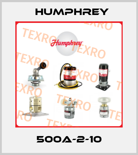 500A-2-10 Humphrey