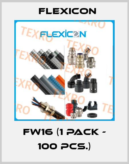 FW16 (1 pack - 100 pcs.) Flexicon