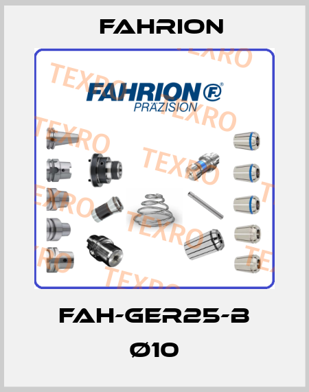 FAH-GER25-B Ø10 Fahrion
