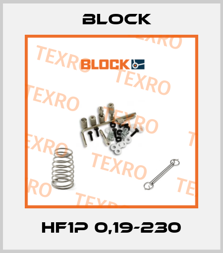 HF1P 0,19-230 Block