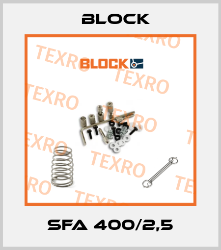 SFA 400/2,5 Block