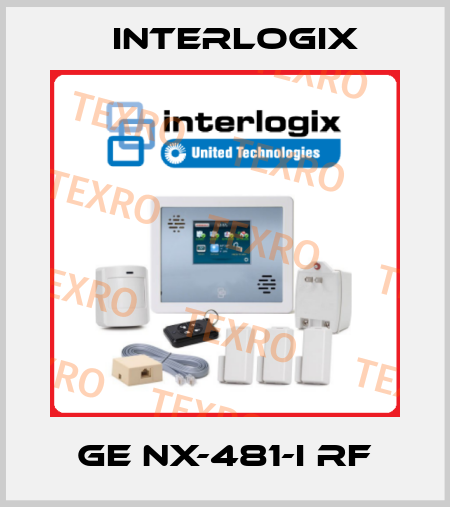 GE NX-481-I RF Interlogix