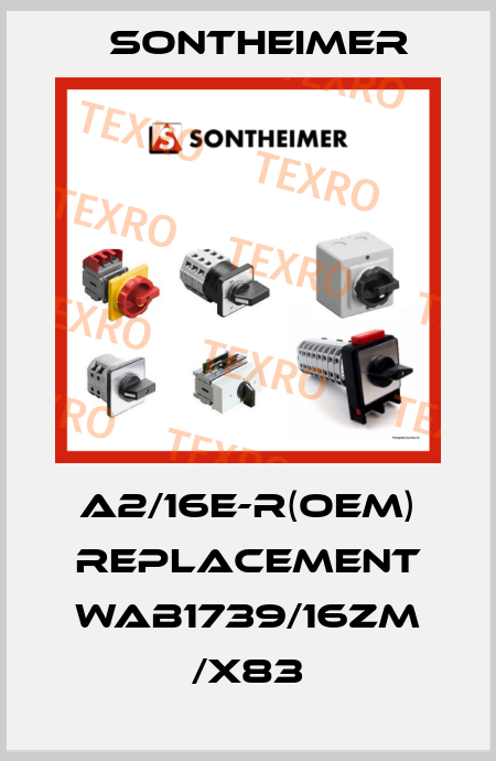 A2/16E-R(OEM) replacement WAB1739/16ZM /X83 Sontheimer