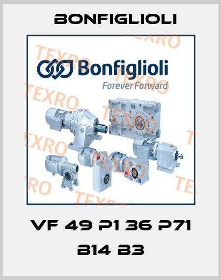 VF 49 P1 36 P71 B14 B3 Bonfiglioli