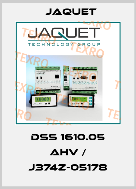 DSS 1610.05 AHV / J374Z-05178 Jaquet