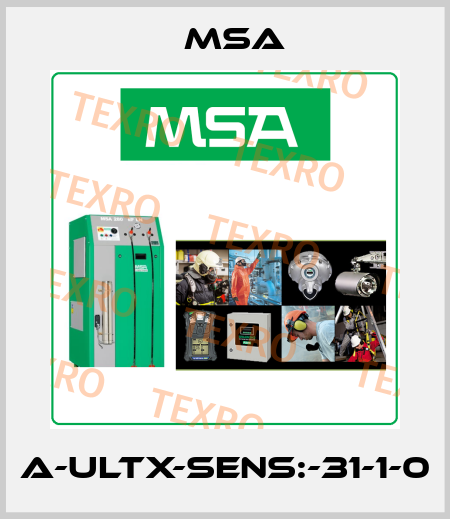 A-ULTX-SENS:-31-1-0 Msa