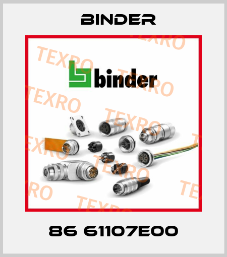 86 61107E00 Binder