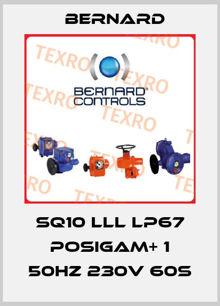 SQ10 lll lP67 POSIGAM+ 1 50Hz 230V 60s Bernard