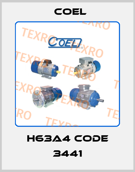 H63A4 CODE 3441 Coel