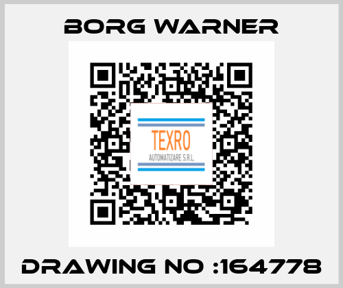 Drawing No :164778 Borg Warner