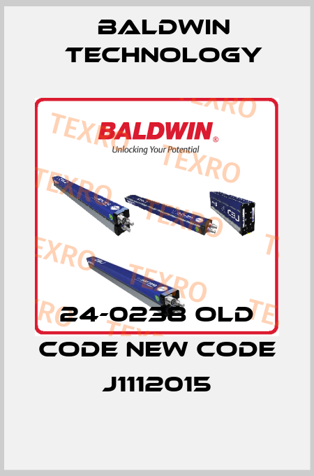 24-0238 old code new code  J1112015 Baldwin Technology